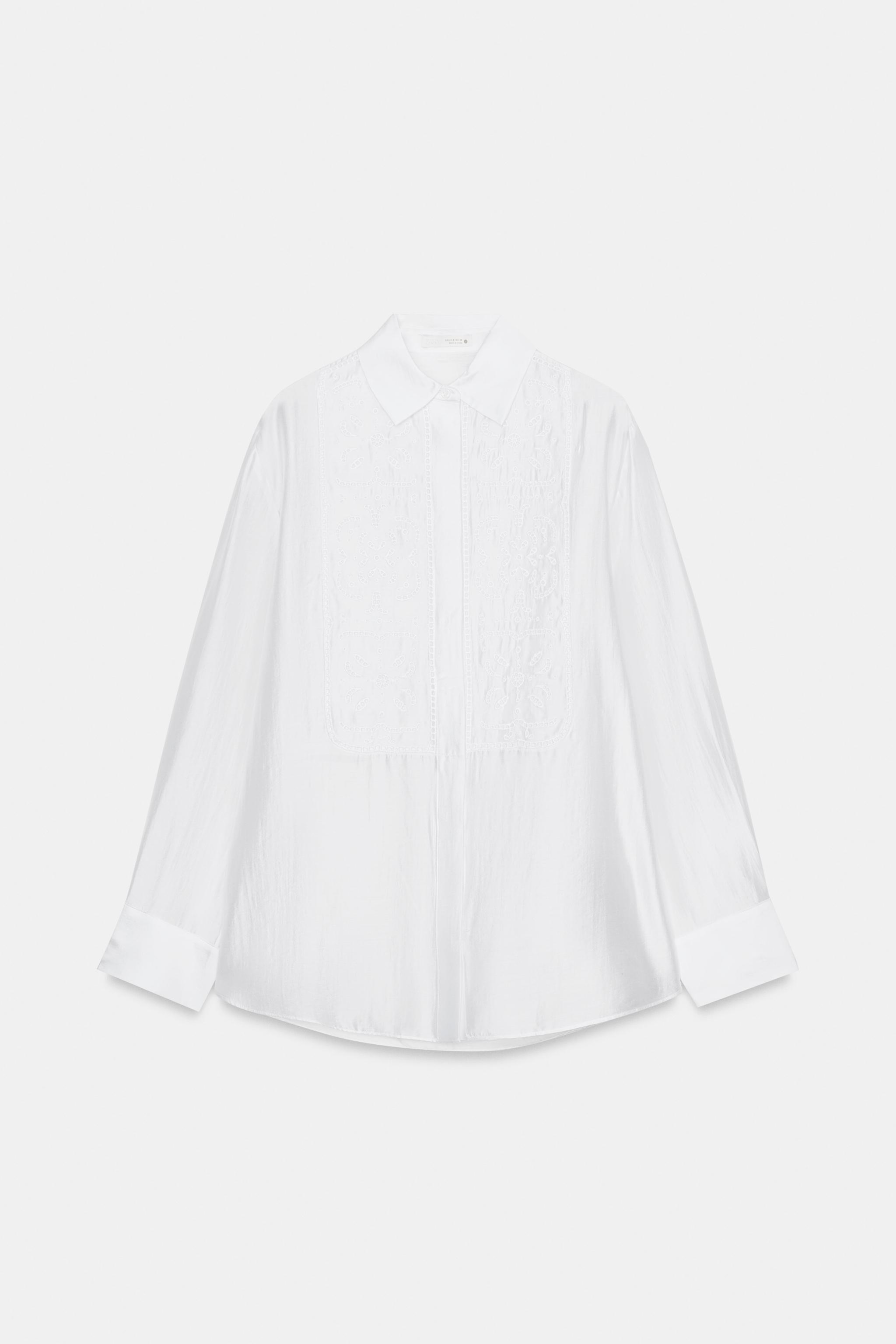 FLUID EMBROIDERED SHIRT ZW COLLECTION